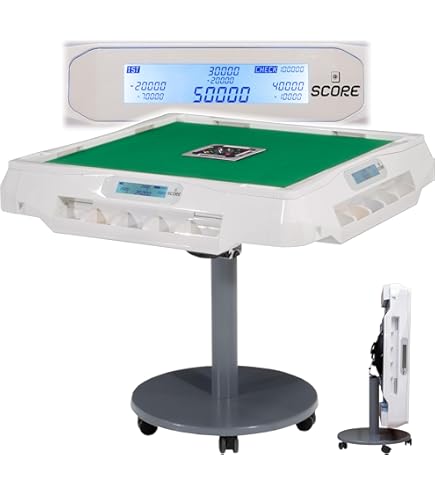 Amazon | 家庭用点数表示機能付全自動麻雀卓｢Slim SCORE 28S/スリム